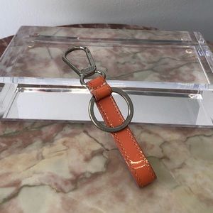 Coach Patent Leather Loop Key Ring